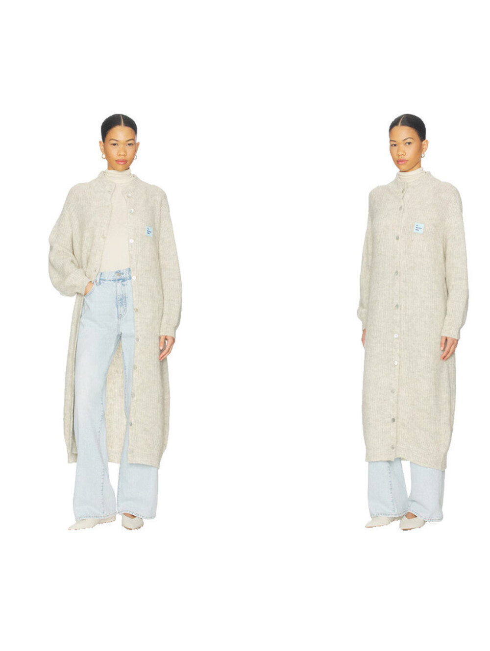 AMERICAN VINTAGE Alpaca EAST La Maison AMV Knit Cardigan Coat XS/S $340msrp